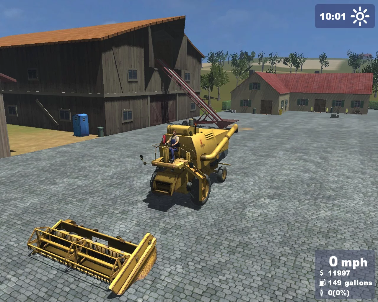 Изображение игры: Farming Simulator 2009