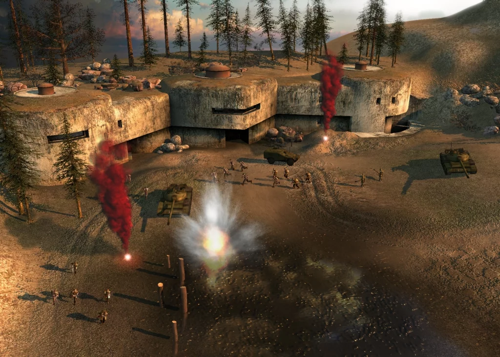Изображение игры: Codename Panzers: Cold War