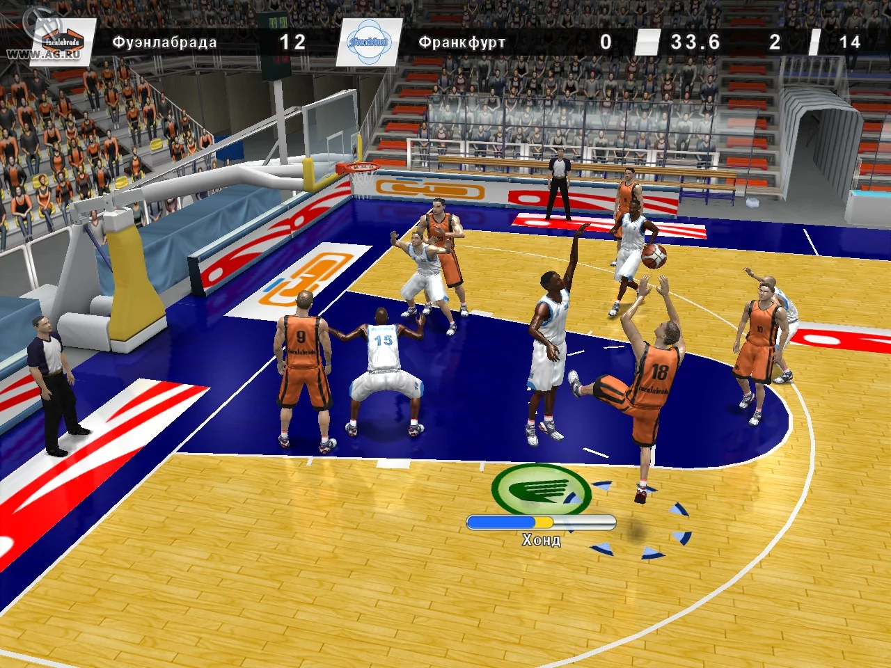 Изображение игры: International Basketball 2009