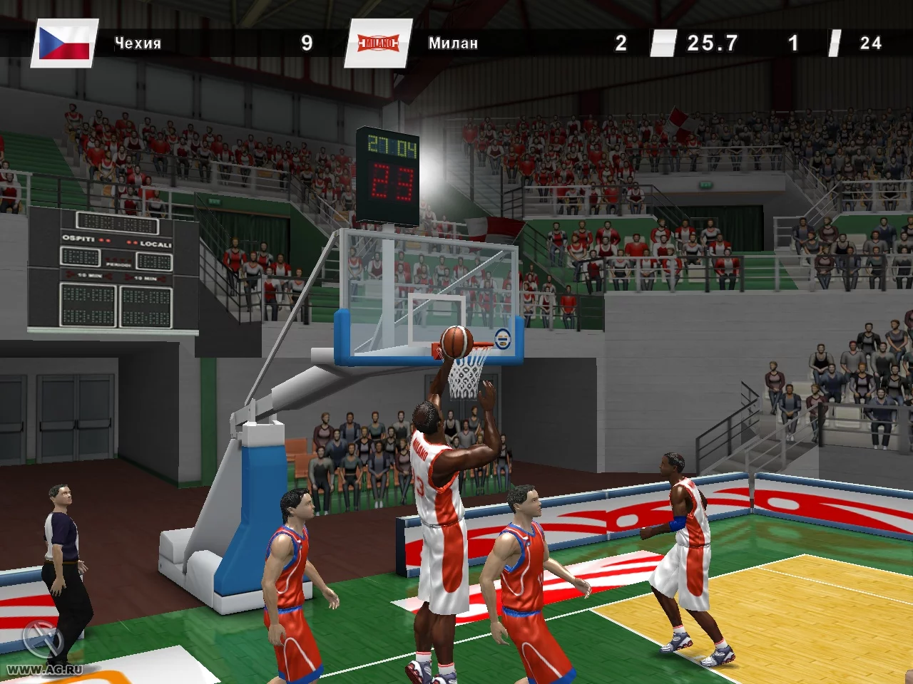 Изображение игры: International Basketball 2009