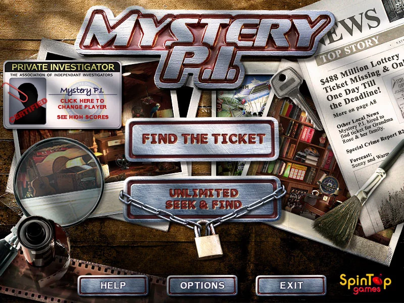 Изображение игры: Mystery P.I.: The Lottery Ticket