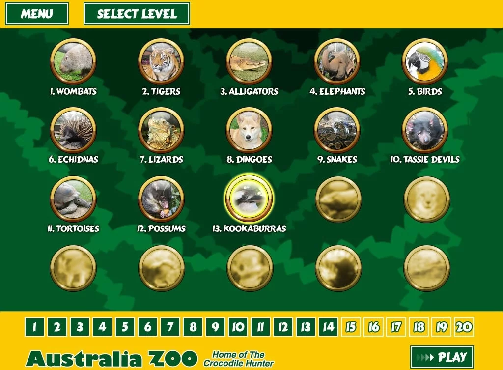 Изображение игры: Australia Zoo Quest