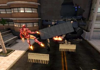 Изображение игры: Iron Man 2 The Video Game