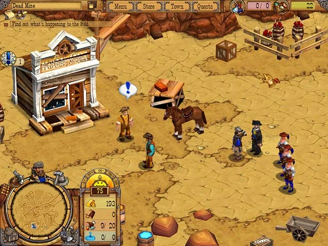 Изображение игры: Westward 2: Heroes of the Frontier