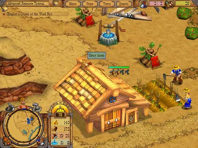 Изображение игры: Westward 2: Heroes of the Frontier