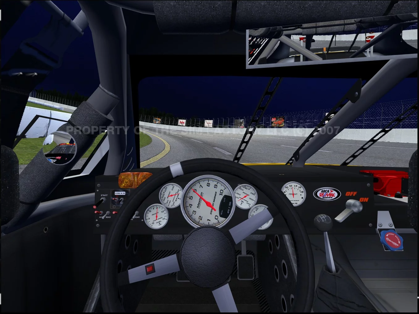 Изображение игры: ARCA Sim Racing '08