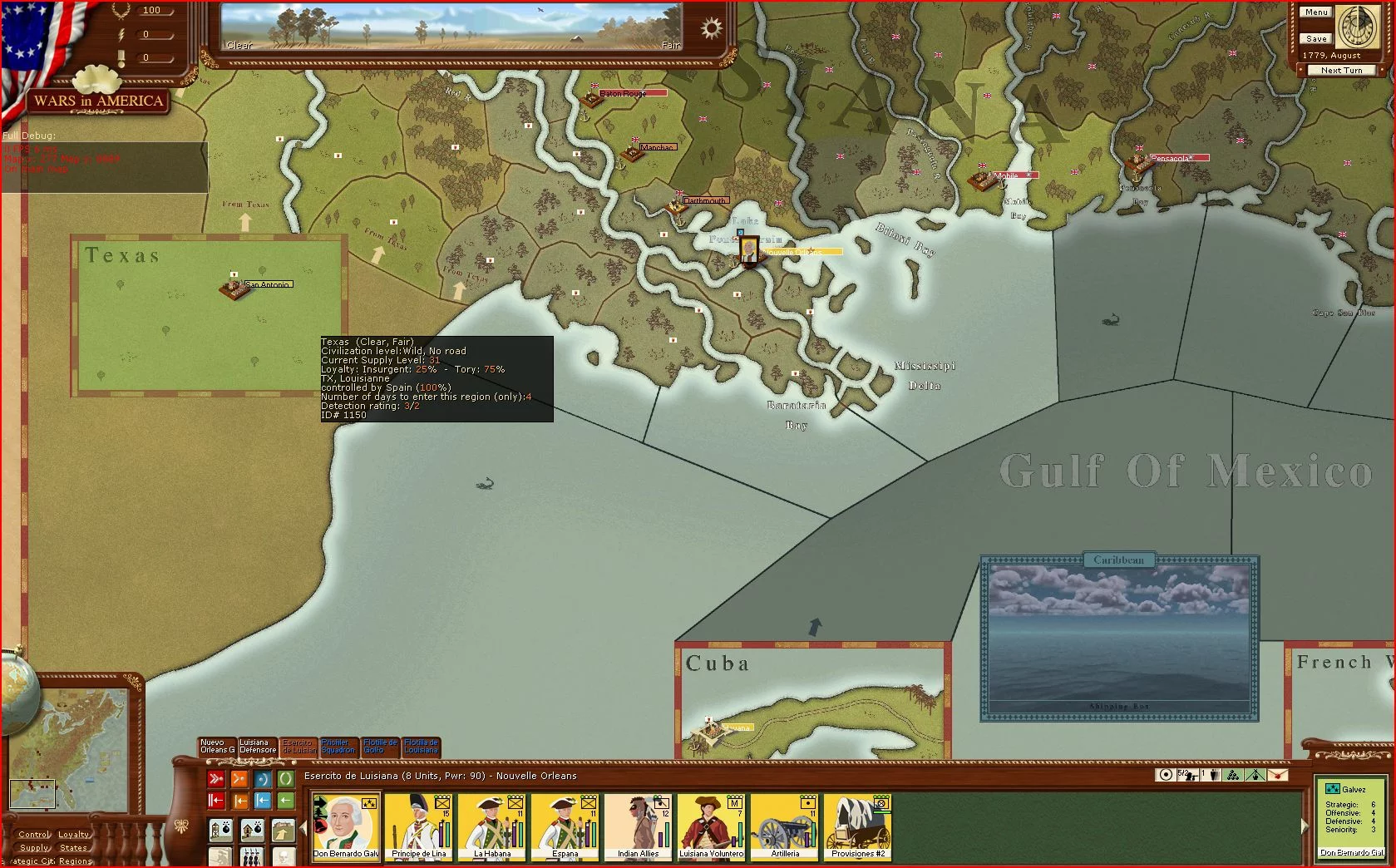 Изображение игры: Birth of America 2: Wars in America 1750-1815