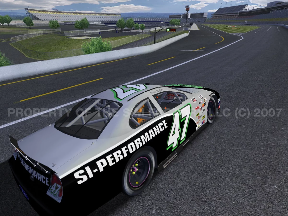 Изображение игры: ARCA Sim Racing '08