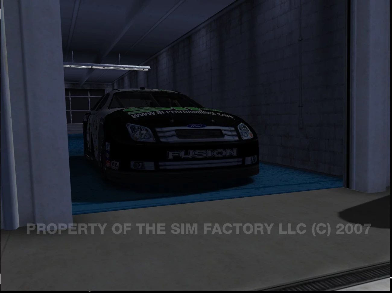 Изображение игры: ARCA Sim Racing '08