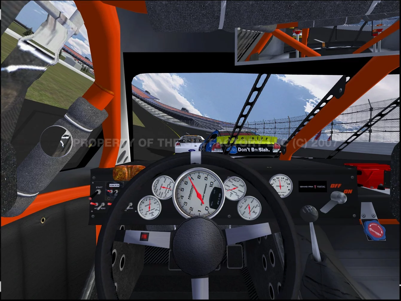 Изображение игры: ARCA Sim Racing '08
