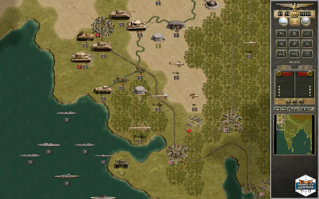 Изображение игры: Panzer Corps: Afrika Korps