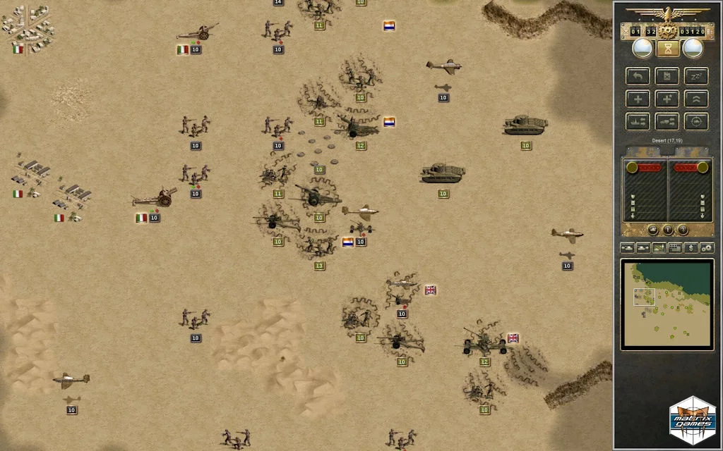 Изображение игры: Panzer Corps: Afrika Korps