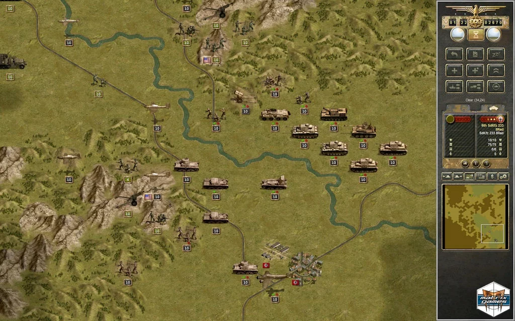 Изображение игры: Panzer Corps: Afrika Korps