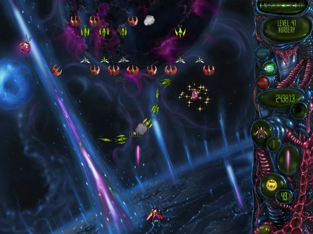 Изображение игры: Insectoid