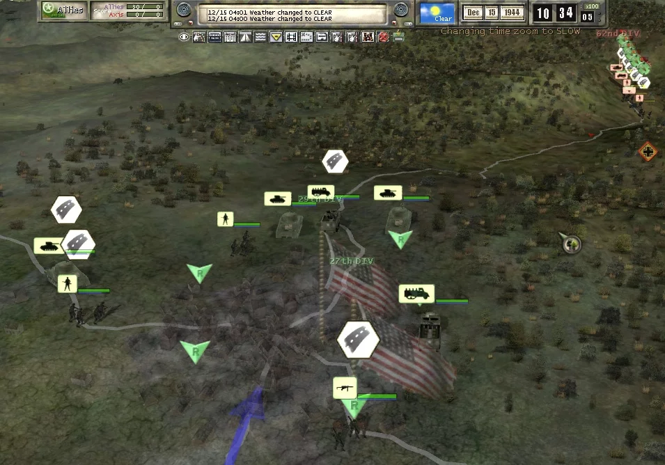 Изображение игры: World War II: General Commander