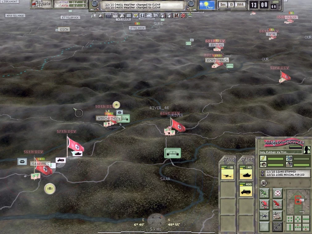 Изображение игры: World War II: General Commander