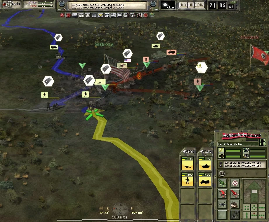 Изображение игры: World War II: General Commander