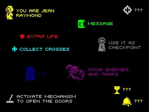 Изображение игры: l'Abbaye des Morts