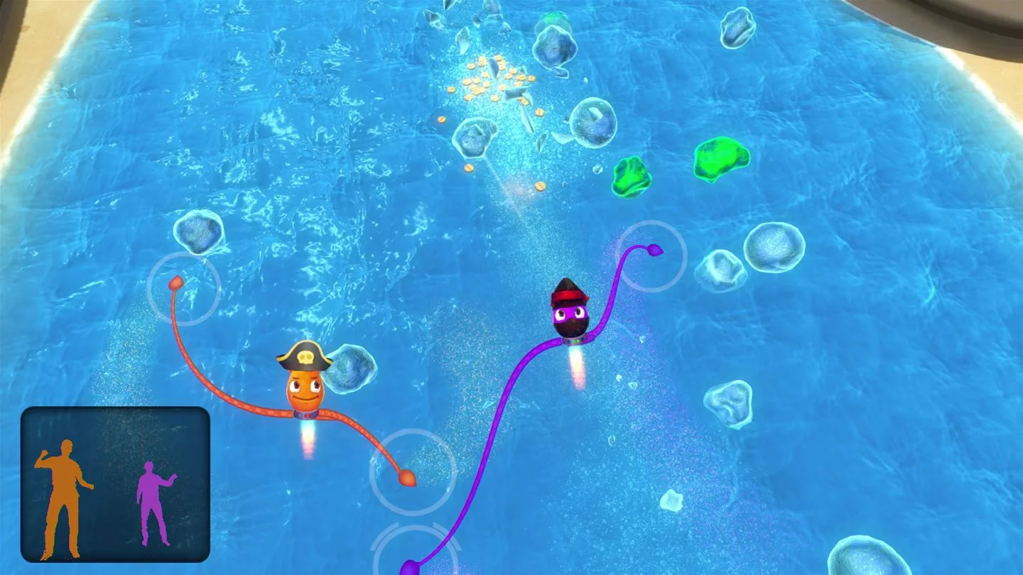 Изображение игры: Squid Hero for Kinect