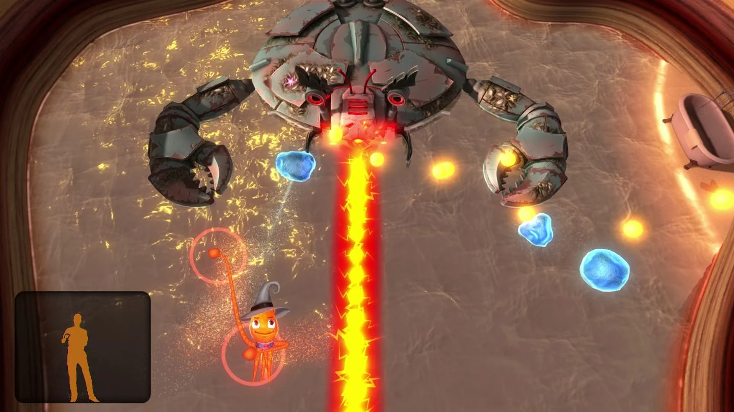 Изображение игры: Squid Hero for Kinect