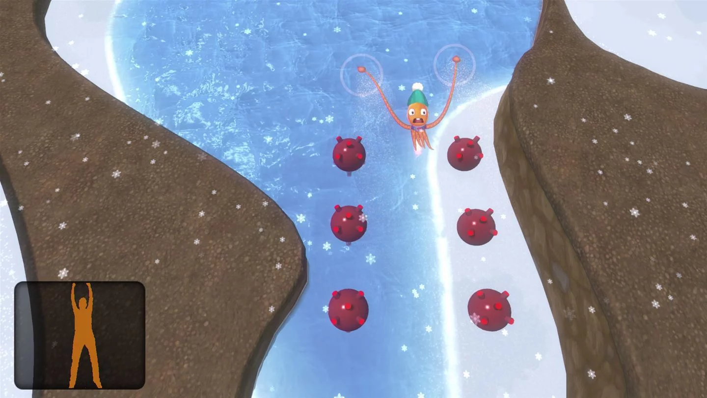 Изображение игры: Squid Hero for Kinect