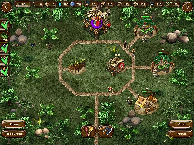 Изображение игры: Aztec Tribe: New Land