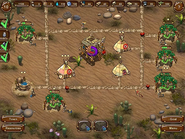 Изображение игры: Aztec Tribe: New Land