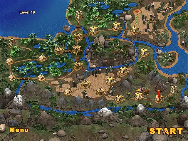 Изображение игры: Aztec Tribe: New Land