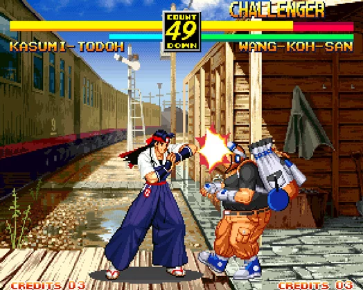 Изображение игры: THE PATH OF THE WARRIOR ART OF FIGHTING 3