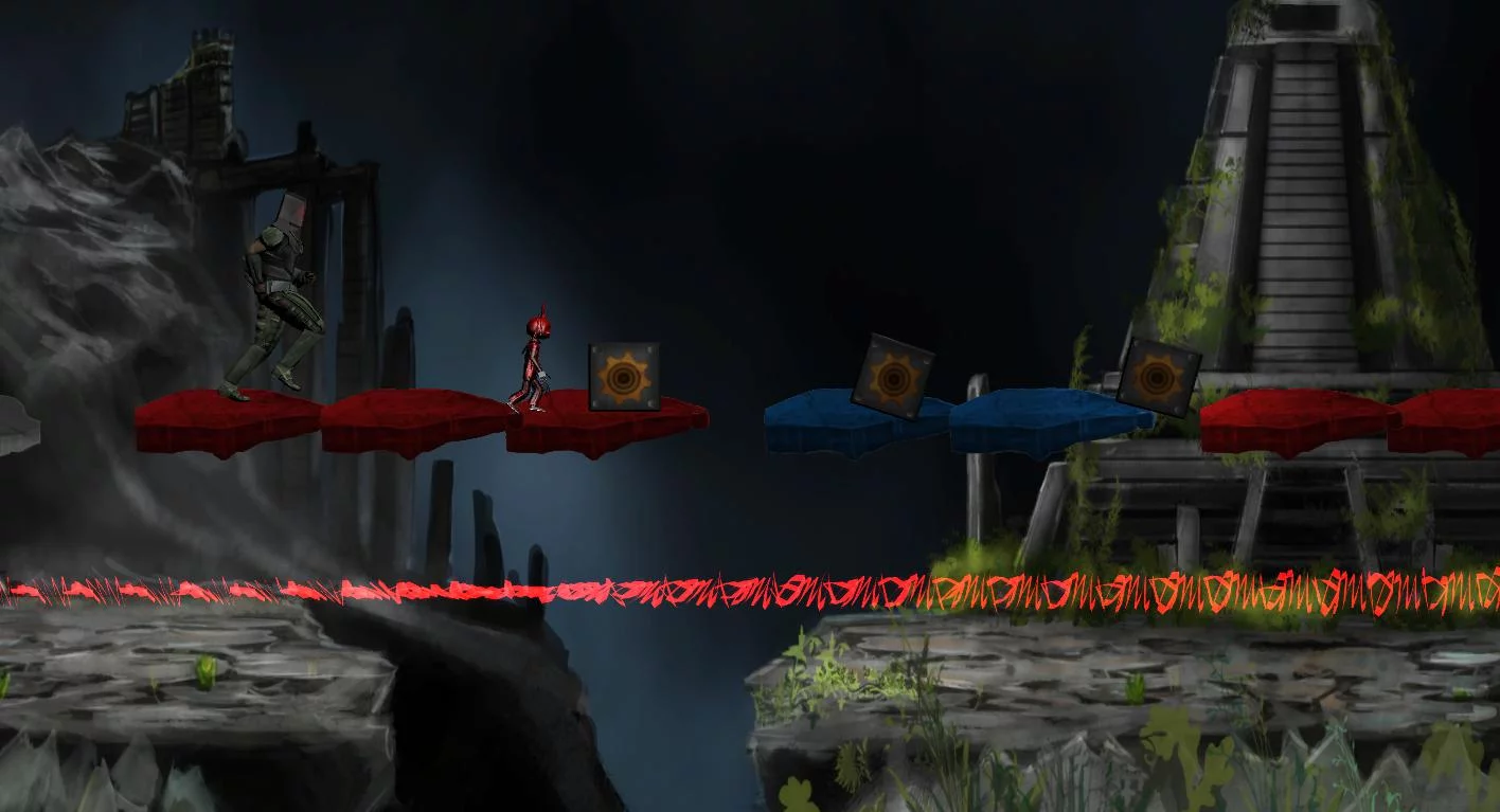 Изображение игры: Spectrum: A puzzle platformer