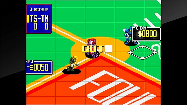 Изображение игры: ACA NEOGEO 2020 SUPER BASEBALL