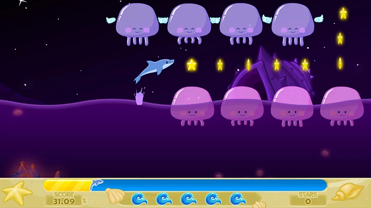 Изображение игры: Star Splash: Shattered Star