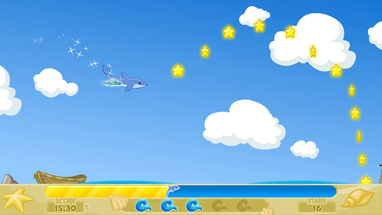Изображение игры: Star Splash: Shattered Star