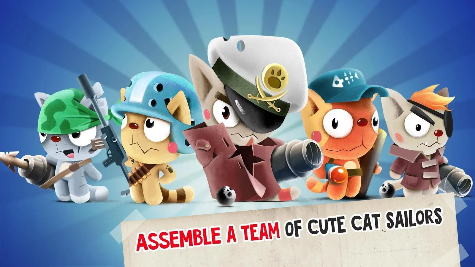 Изображение игры: Cats vs Pigs: Battle Arena