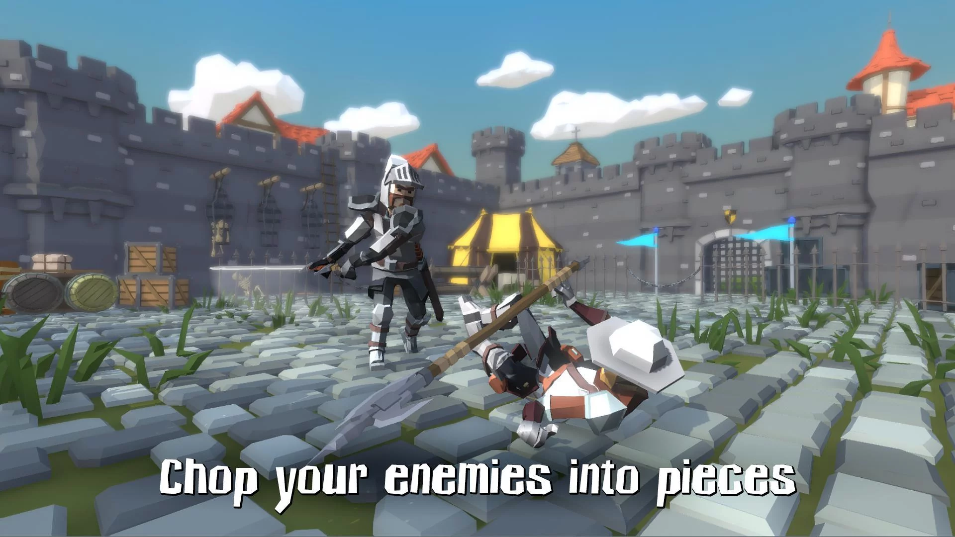 Изображение игры: Slash Polygon
