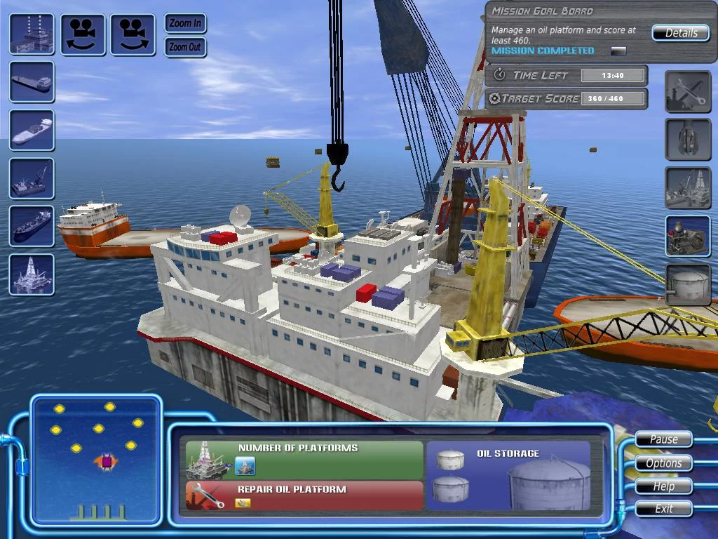 Изображение игры: Oil Platform Simulator
