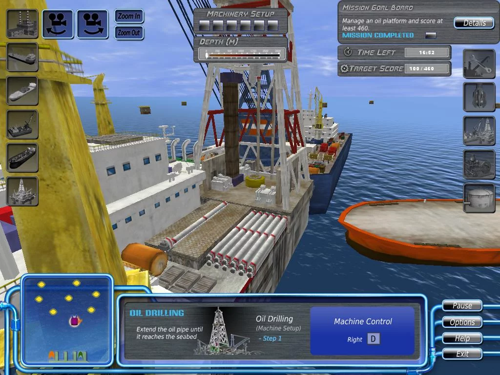 Изображение игры: Oil Platform Simulator