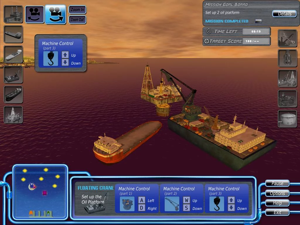 Изображение игры: Oil Platform Simulator