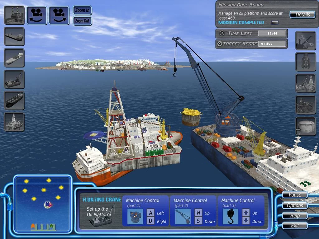 Изображение игры: Oil Platform Simulator
