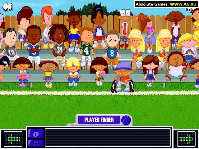 Изображение игры: Backyard Football 2002