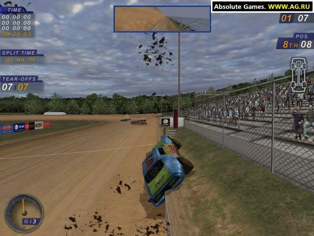 Изображение игры: Dirt Track Racing 2
