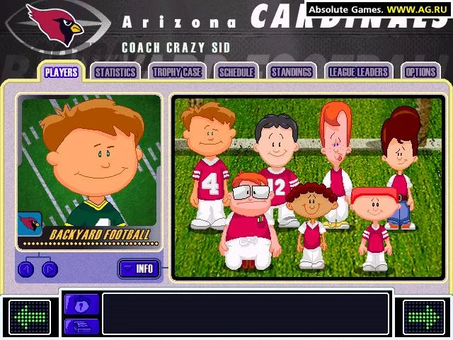 Изображение игры: Backyard Football 2002