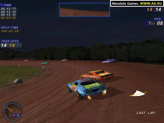 Изображение игры: Dirt Track Racing 2