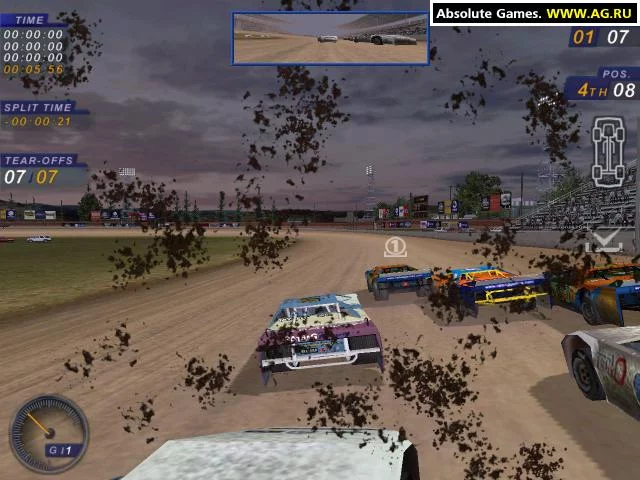 Изображение игры: Dirt Track Racing 2