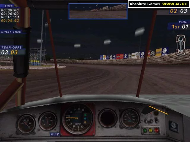Изображение игры: Dirt Track Racing 2