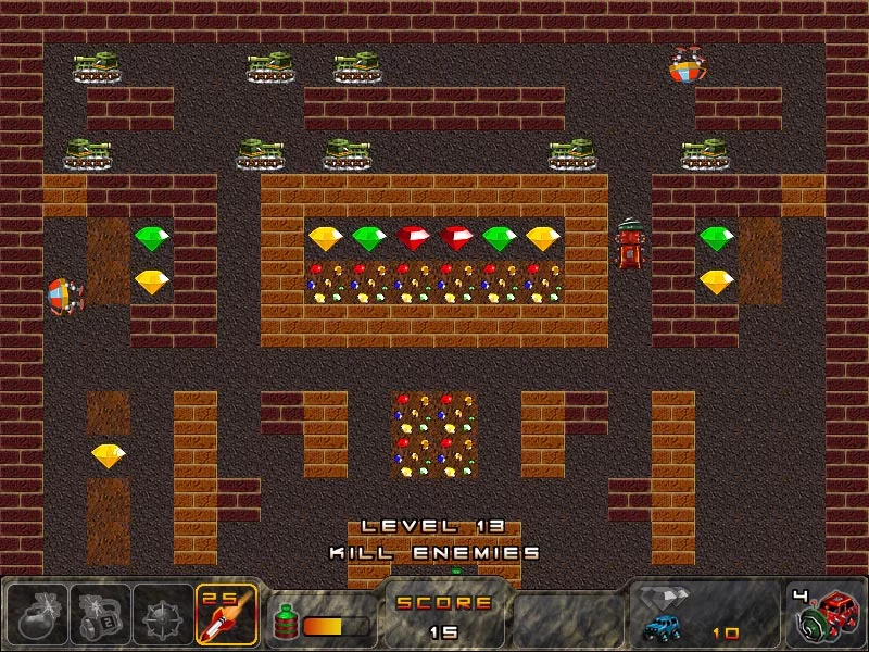 Изображение игры: Bomberman vs Digger