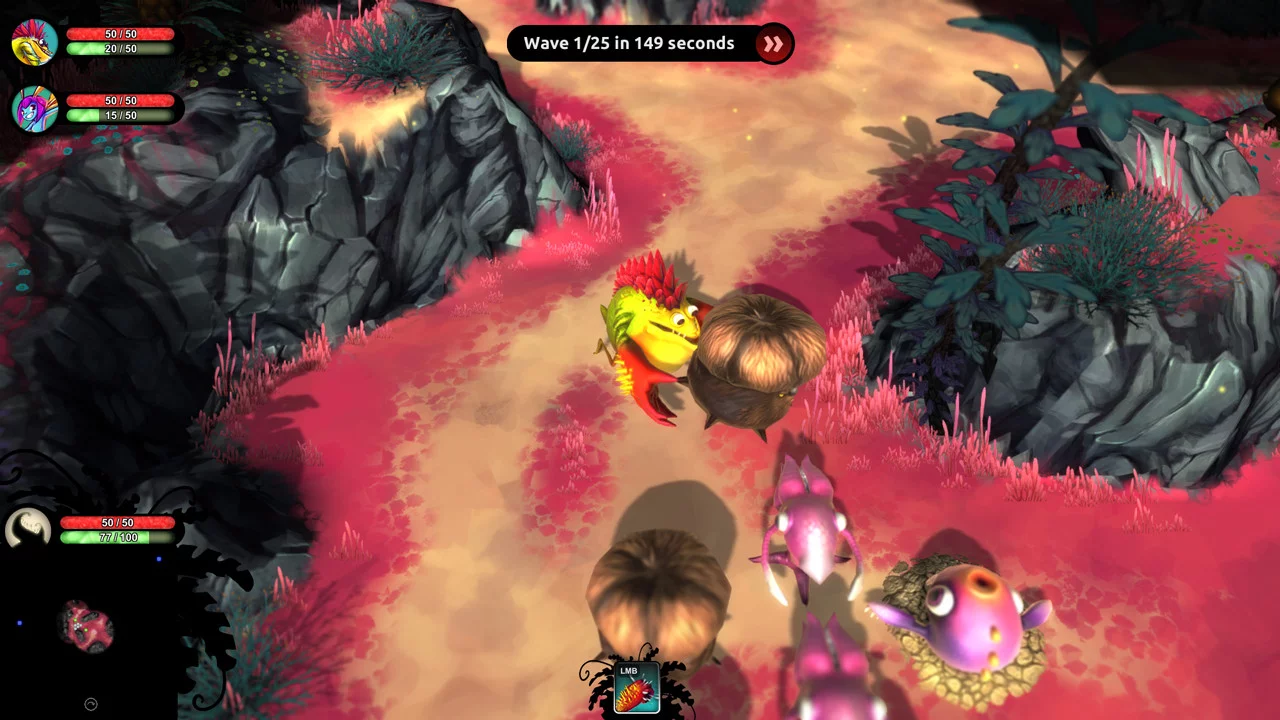 Изображение игры: Splee & Glob: Monster Defense