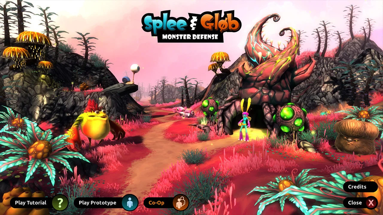 Изображение игры: Splee & Glob: Monster Defense