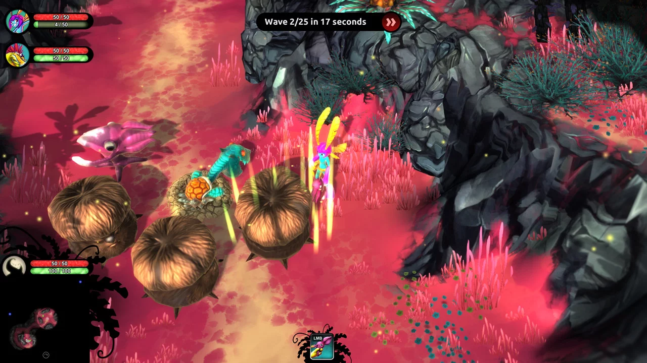 Изображение игры: Splee & Glob: Monster Defense