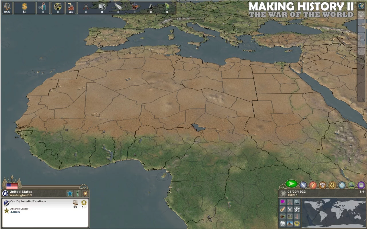 Изображение игры: Making History 2: The War of the World